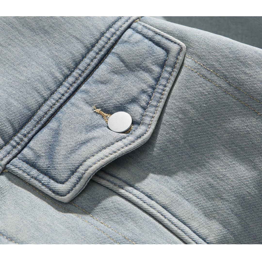 ボアライナー　ブルーデニムジャケット　N832