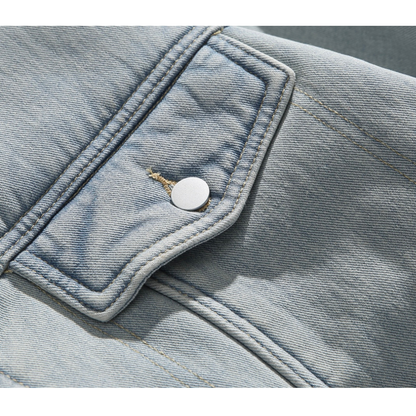 ボアライナー　ブルーデニムジャケット　N832