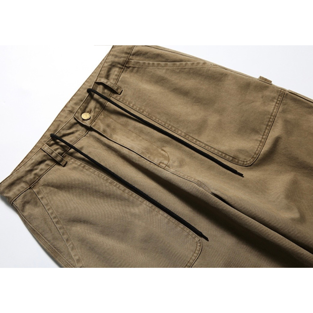 コンパクトツイル　ワイド　ファティーグパンツ　N1290