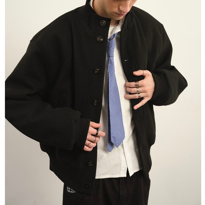 ライナーキルティング　スタンドカラー　ジャケット　N935