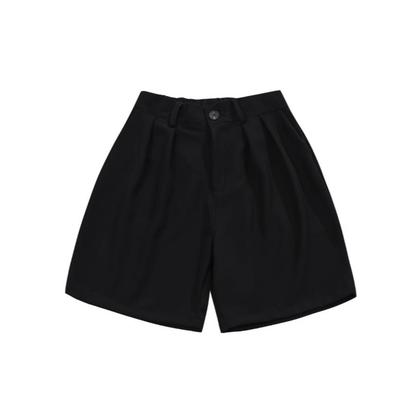 ポリエステル　タックワイド　ショートパンツ　N1370
