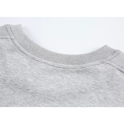 フェイクレイヤード　変形ラグランスリーブ　Tシャツ　N1551