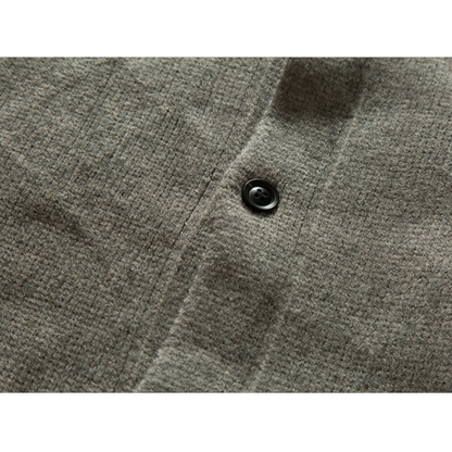 ミドルゲージニット　レイヤー　クルーネックカーディガン　N902