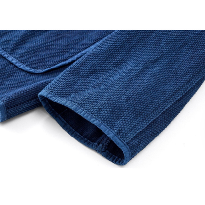 インディゴ染料め　刺し子織り　カバーオール　ジャケット　N1323