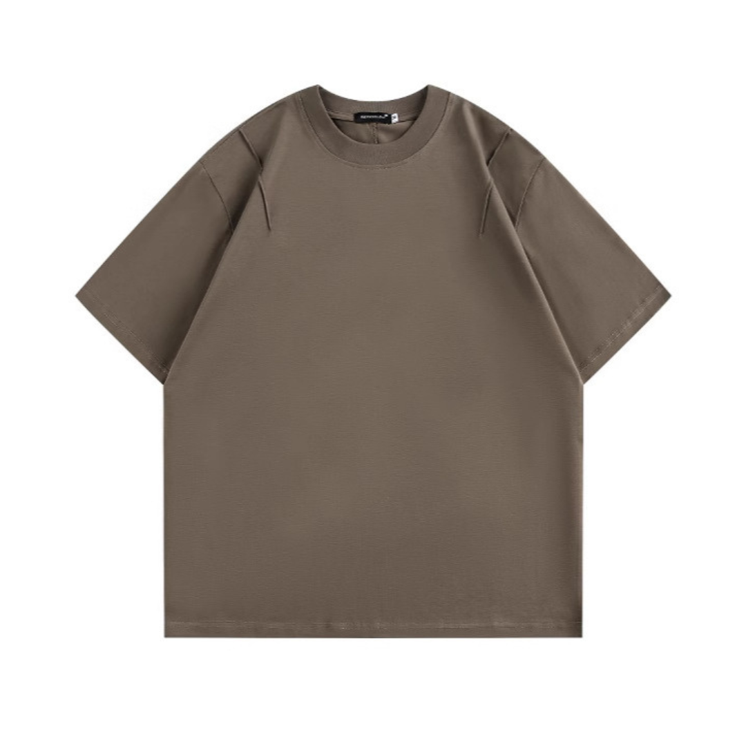 タックディテール　ワイド　半袖Tシャツ　N1383