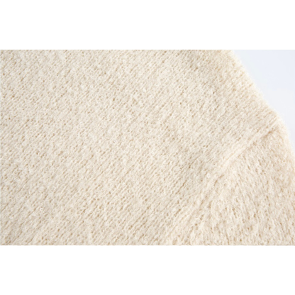 ブークレ　ハーフジップ　ニット　N931