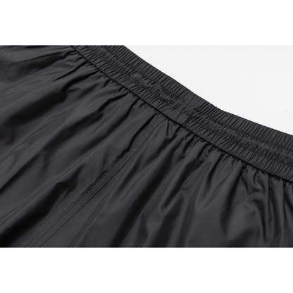撥水ポリエステル　ワイド　ショートパンツ　N518