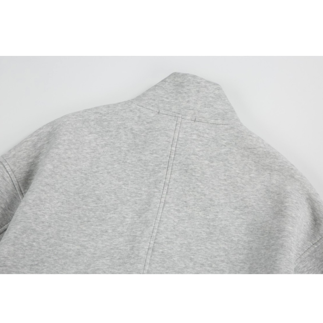 ショルダーライン　ハーフジップ　スウェット　N1265