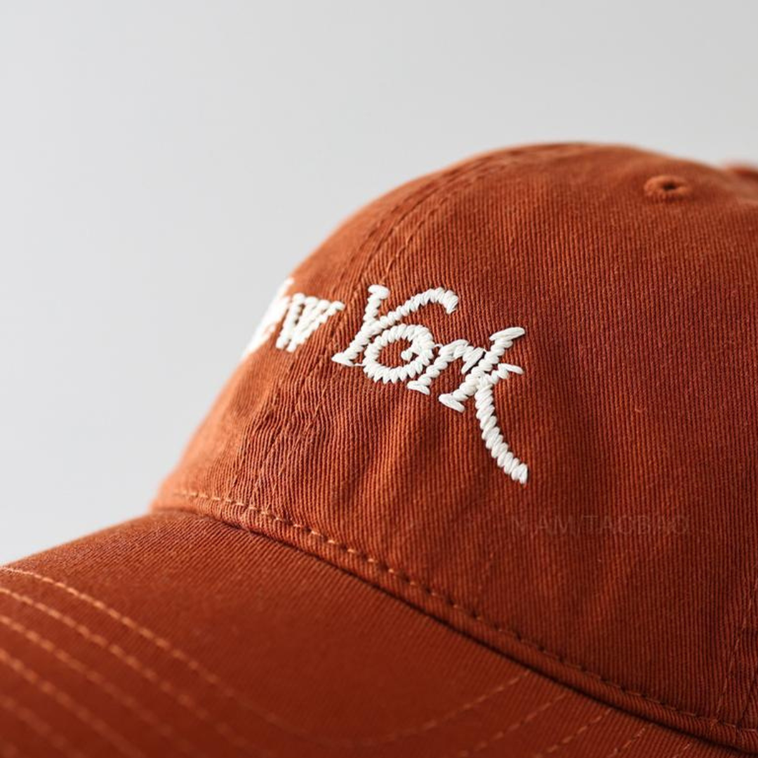 【New York】6パネル　キャップ　N474
