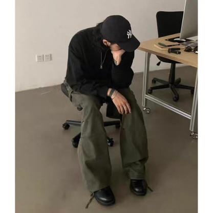 フェードコットン　カーゴパンツ　N1001