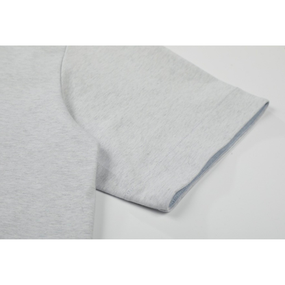 コットンポリ　バイカラーヘム　Tシャツ　N1591