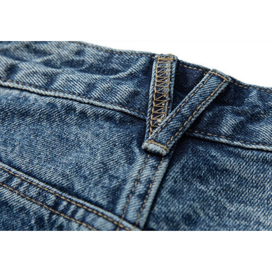 ダメージデニム　ワイド　パンツ　N991