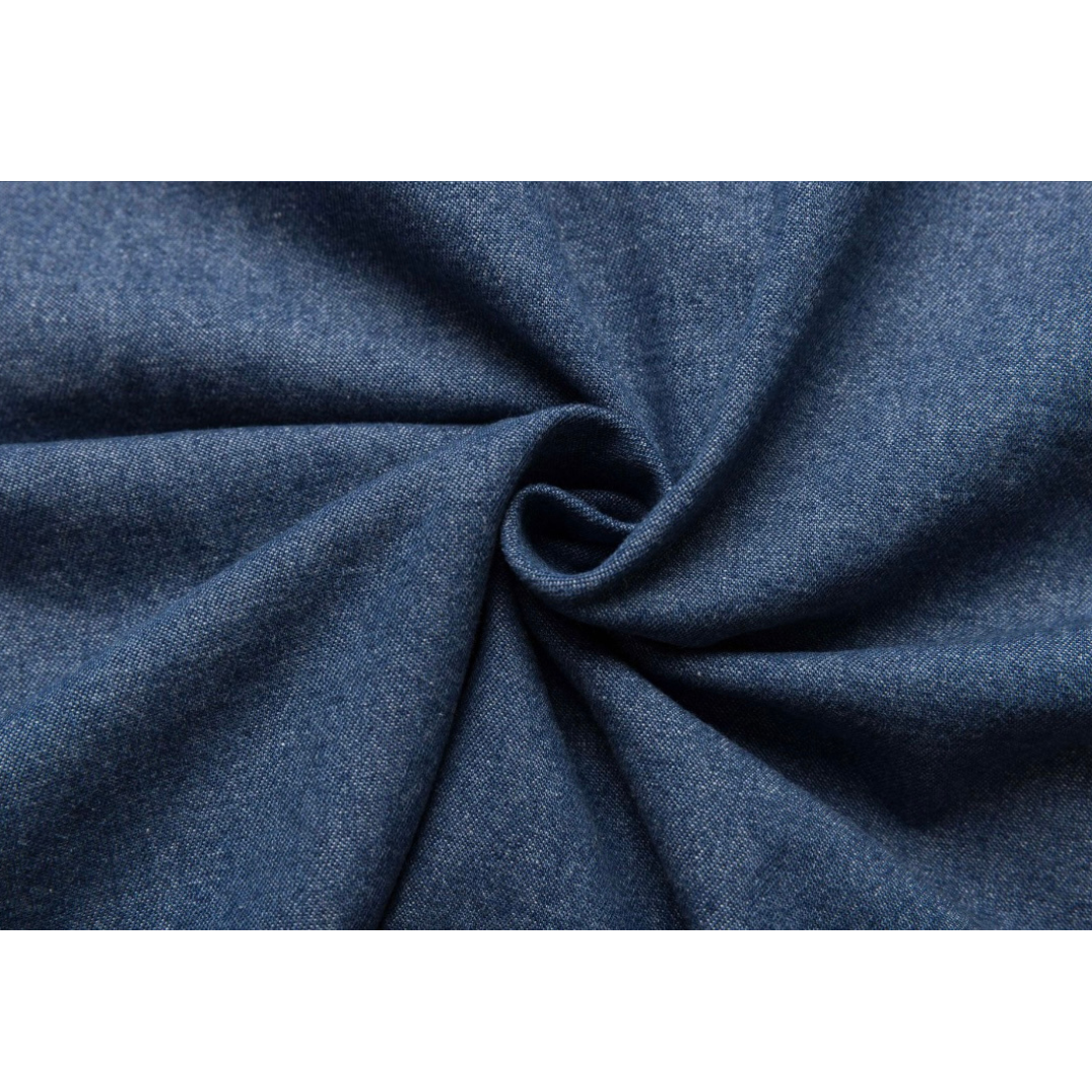 ウォッシュデニム　ワークシャツ　N989