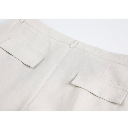ビスコースナイロン　タックパンツ　N1548