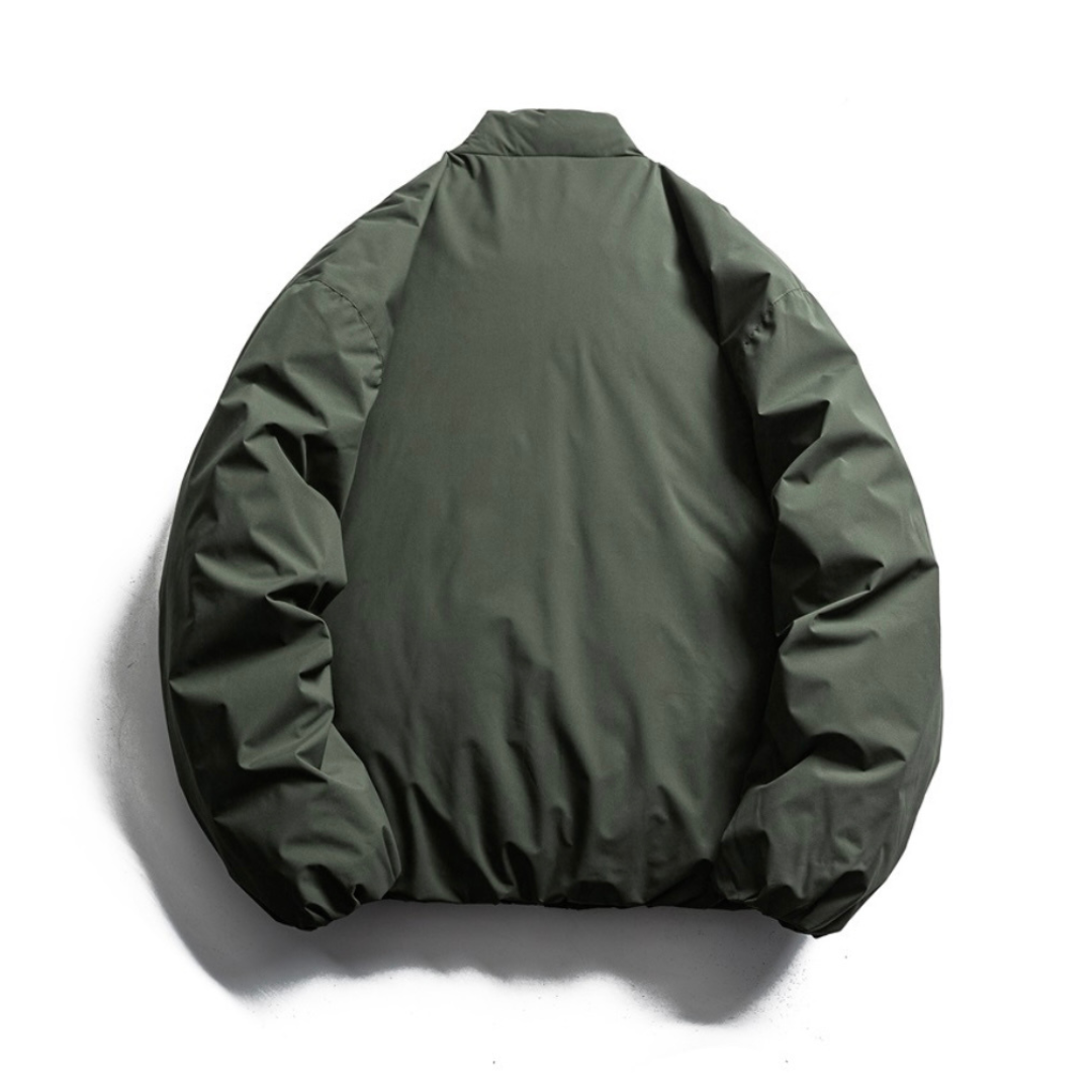 ホワイトダウン　スタンドジップ　ジャケット　N956