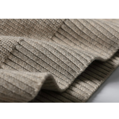 ポロカラー　リブニット　N987