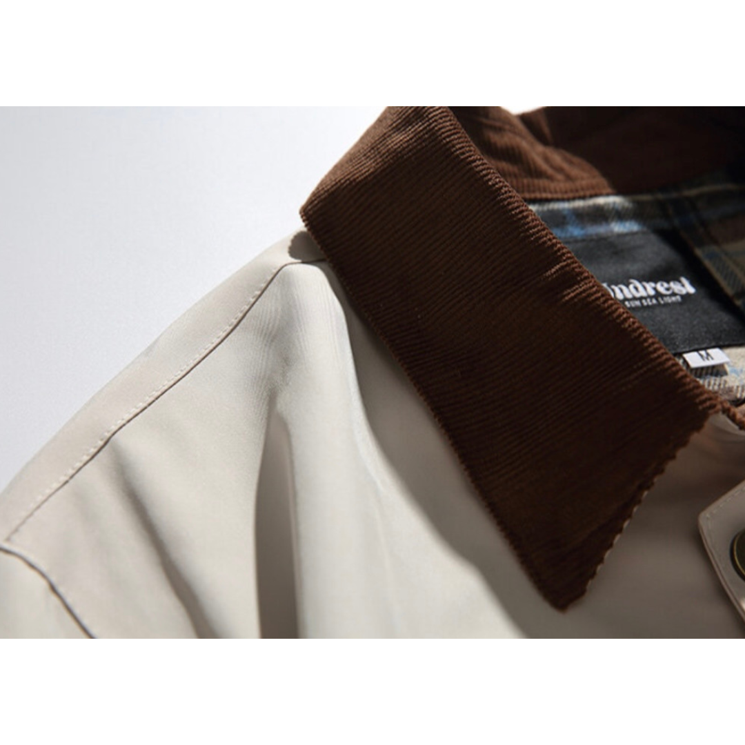 コーデュロイカラー　ハンティングジャケット　N706