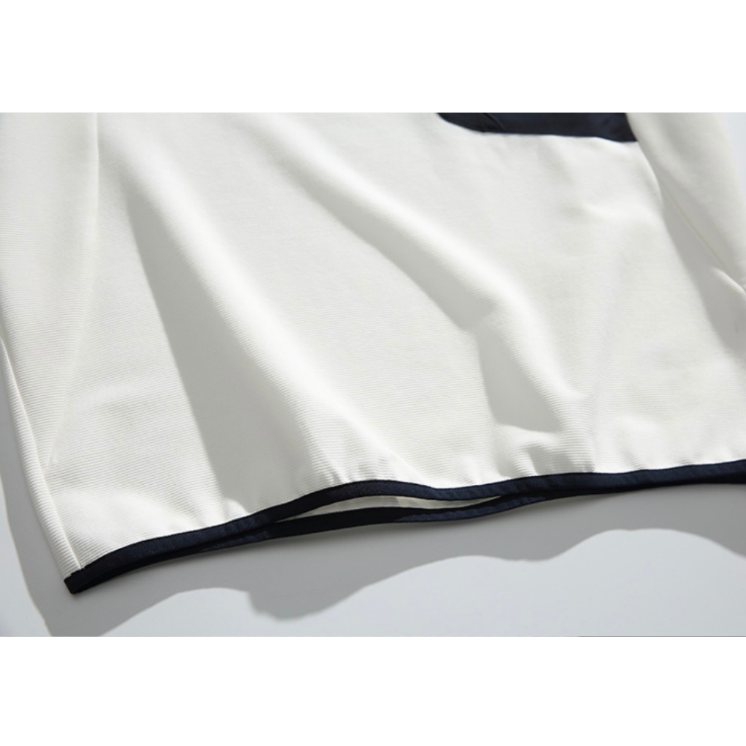 ストレッチ　バイカラー長袖Ｔシャツ　N1088