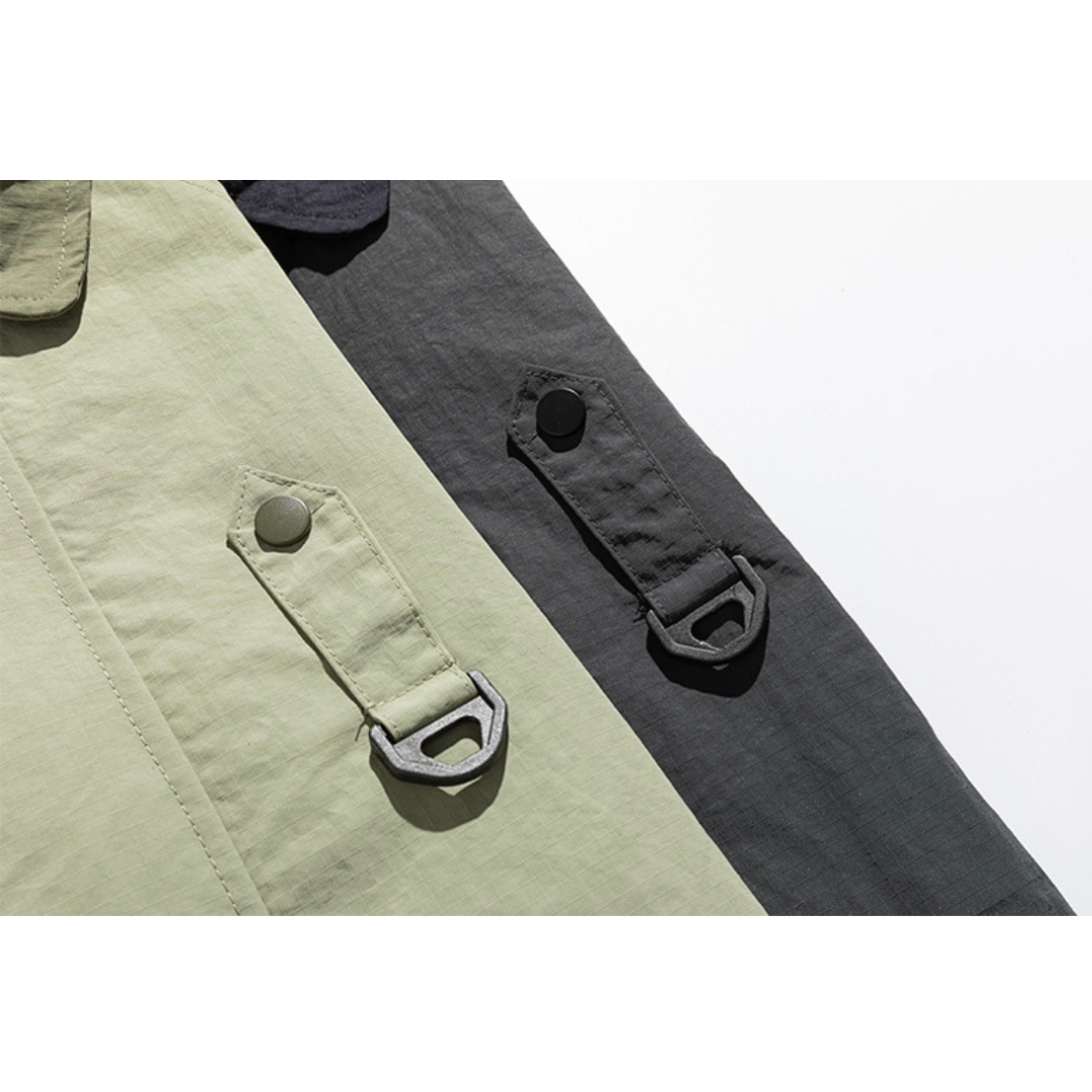 バイカラーナイロン　ユーティリティ　ジャケット　N1213