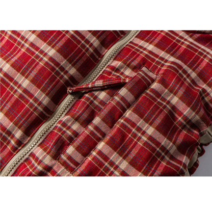 リバーシブル　スタンドカラー　パテッドベスト　N909