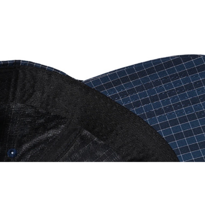 ナイロン　レトロチェック　キャップ　N1312