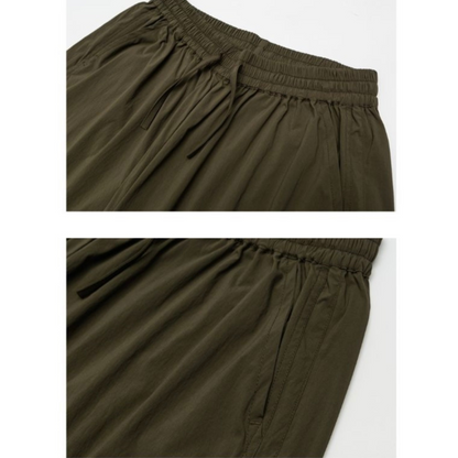 サイドジップ　ハイストレッチ　ショートパンツ　N344