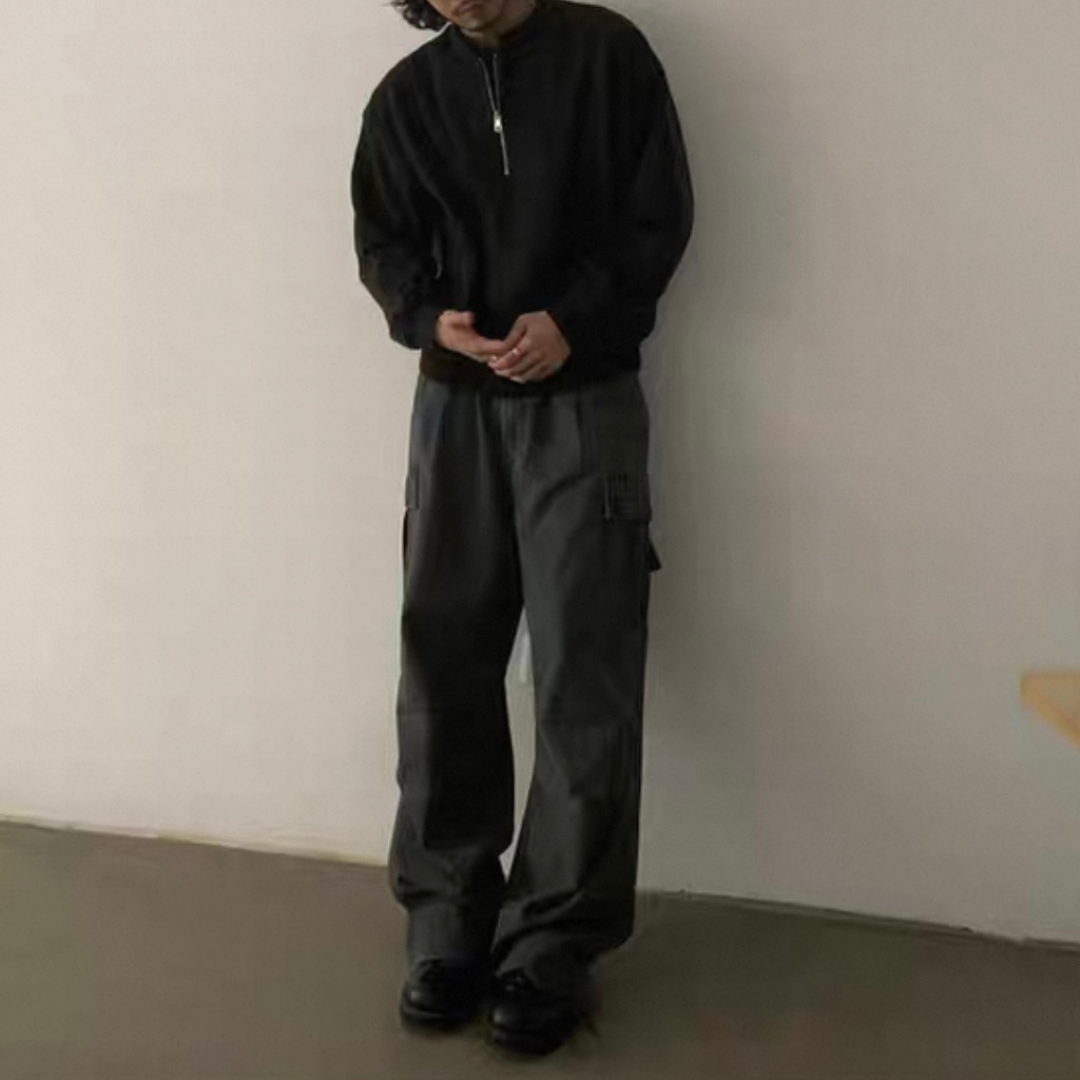 フェードコットン　カーゴパンツ　N1001