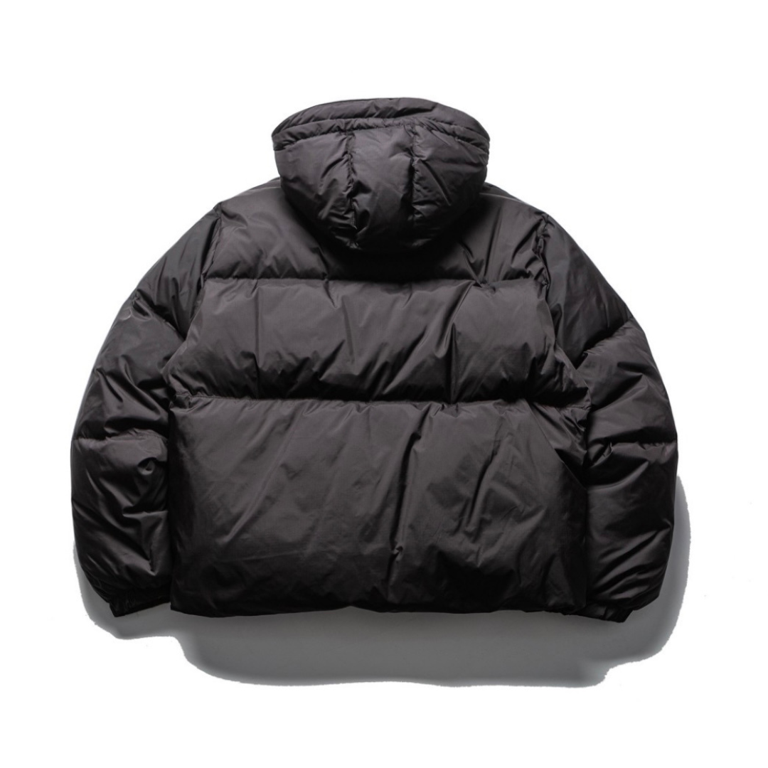 ナイロン　スラッシュポケット　ダウン　フードジャケット　N887