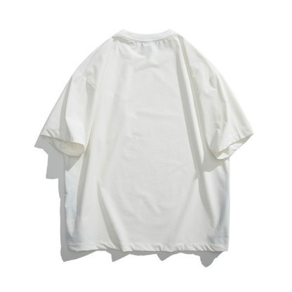 バイカラースリット　ストレッチナイロン　Tシャツ　N1582