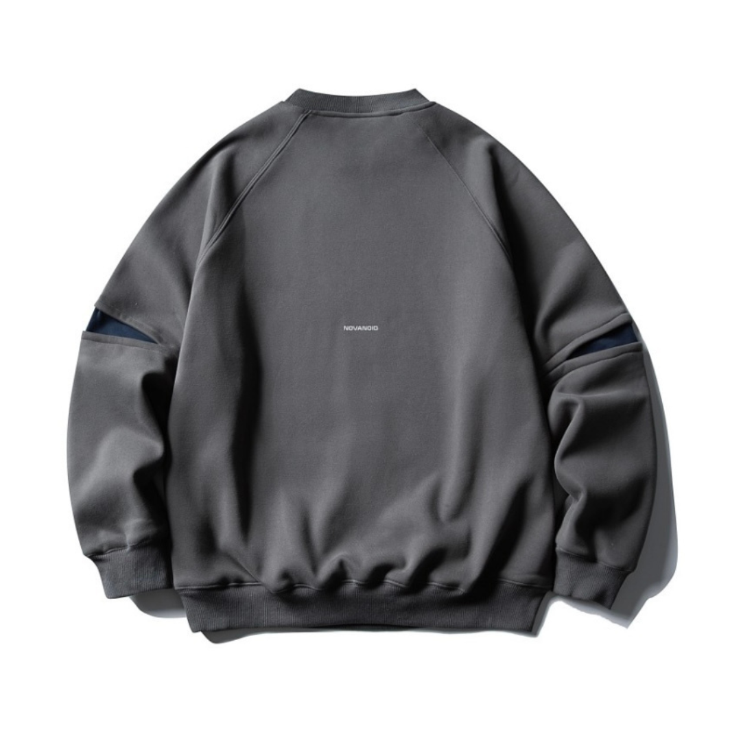 スリットスリーブ　クルースウェット　N897