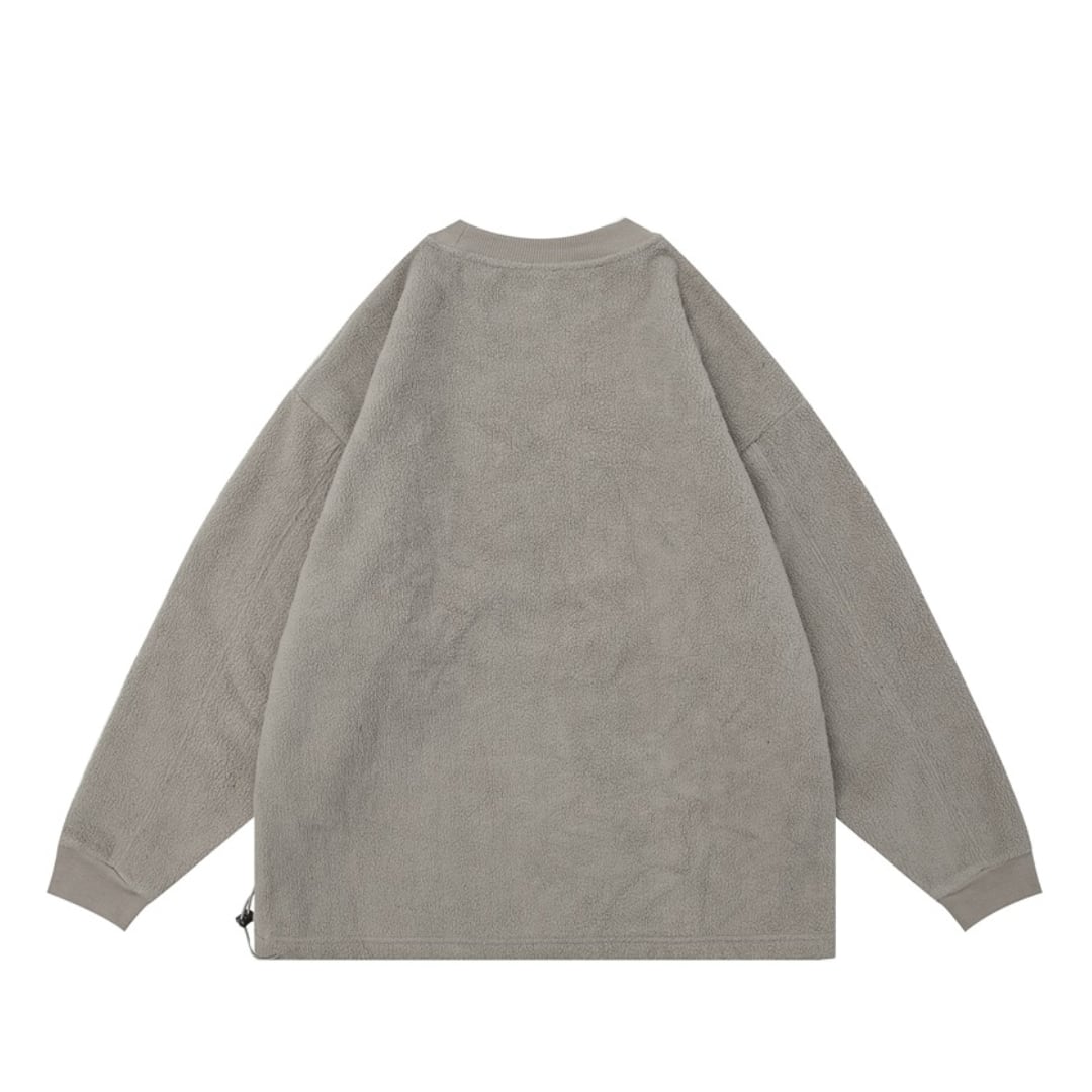 Boa fleece crew neck pullover C169