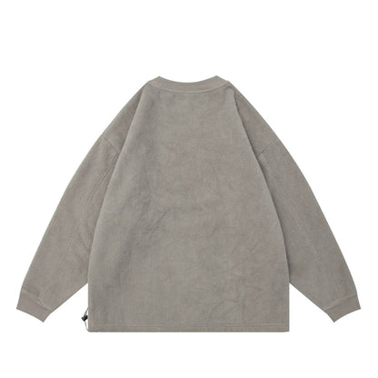 Boa fleece crew neck pullover C169