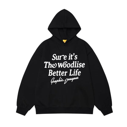 【Sure】メッセージ　スウェットパーカー　B885