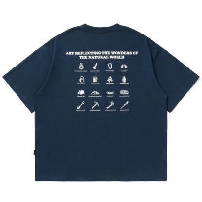 【Vavu】吸汗速乾　ソロナクール　イラストTシャツ　B450