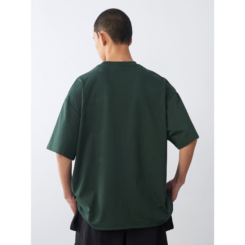【Vavu】通気速乾性　ソロナ　ドローコード無地Tシャツ　B492