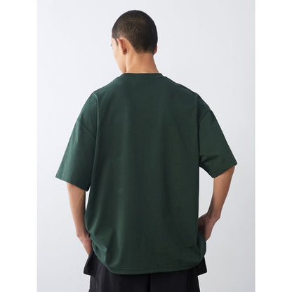 【Vavu】通気速乾性　ソロナ　ドローコード無地Tシャツ　B492