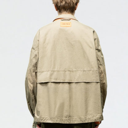 【Y.M.ORIGINAL】Pouch pocket　シャツジャケット　C127
