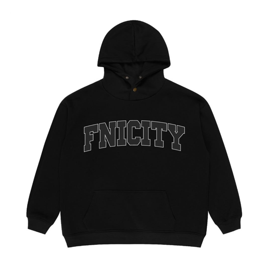 FINICITY　プリント　スウェットパーカー　B882