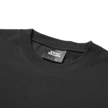【Vavu】通気速乾性　ソロナ　ドローコード無地Tシャツ　B492