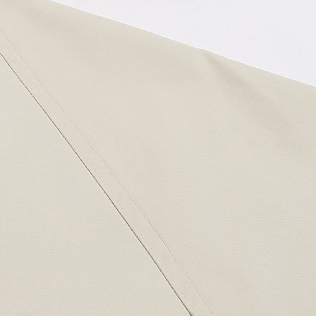 高密度ポリエステル　ワイド　ステンカラーコート　N1274