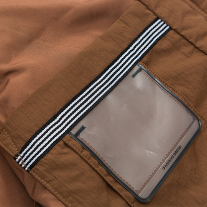 Faux layered wool polo collar knit N748