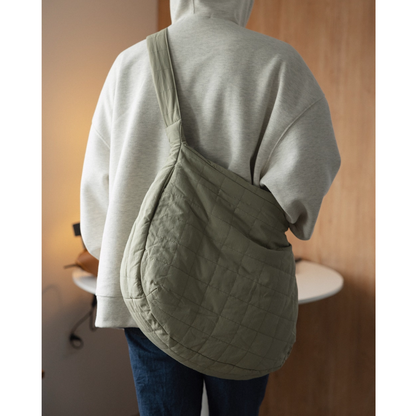 Quilted Big Shoulder Bag N710
