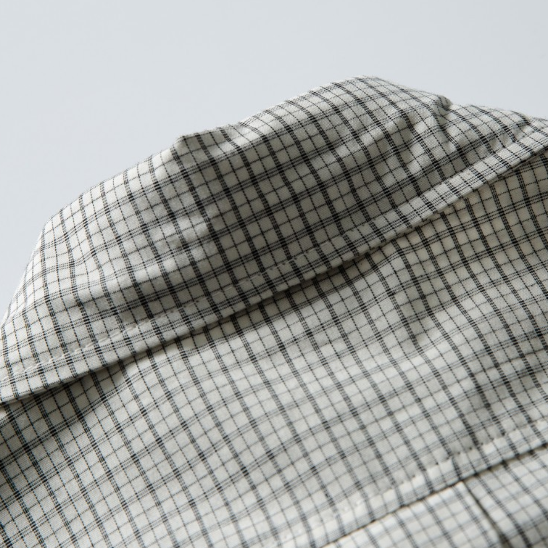 グラフチェック　レギュラーシャツ　N1275
