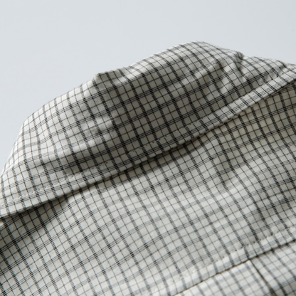 グラフチェック　レギュラーシャツ　N1275