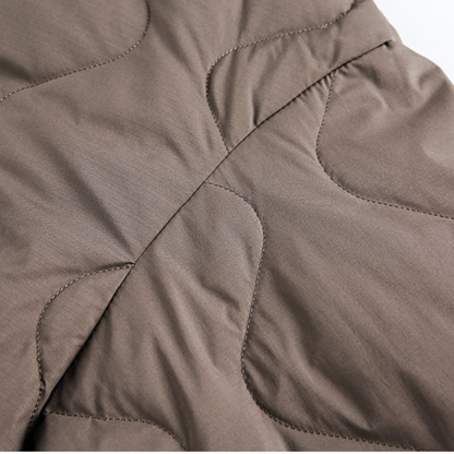 ホワイトダウン　リブカラージャケット　N962