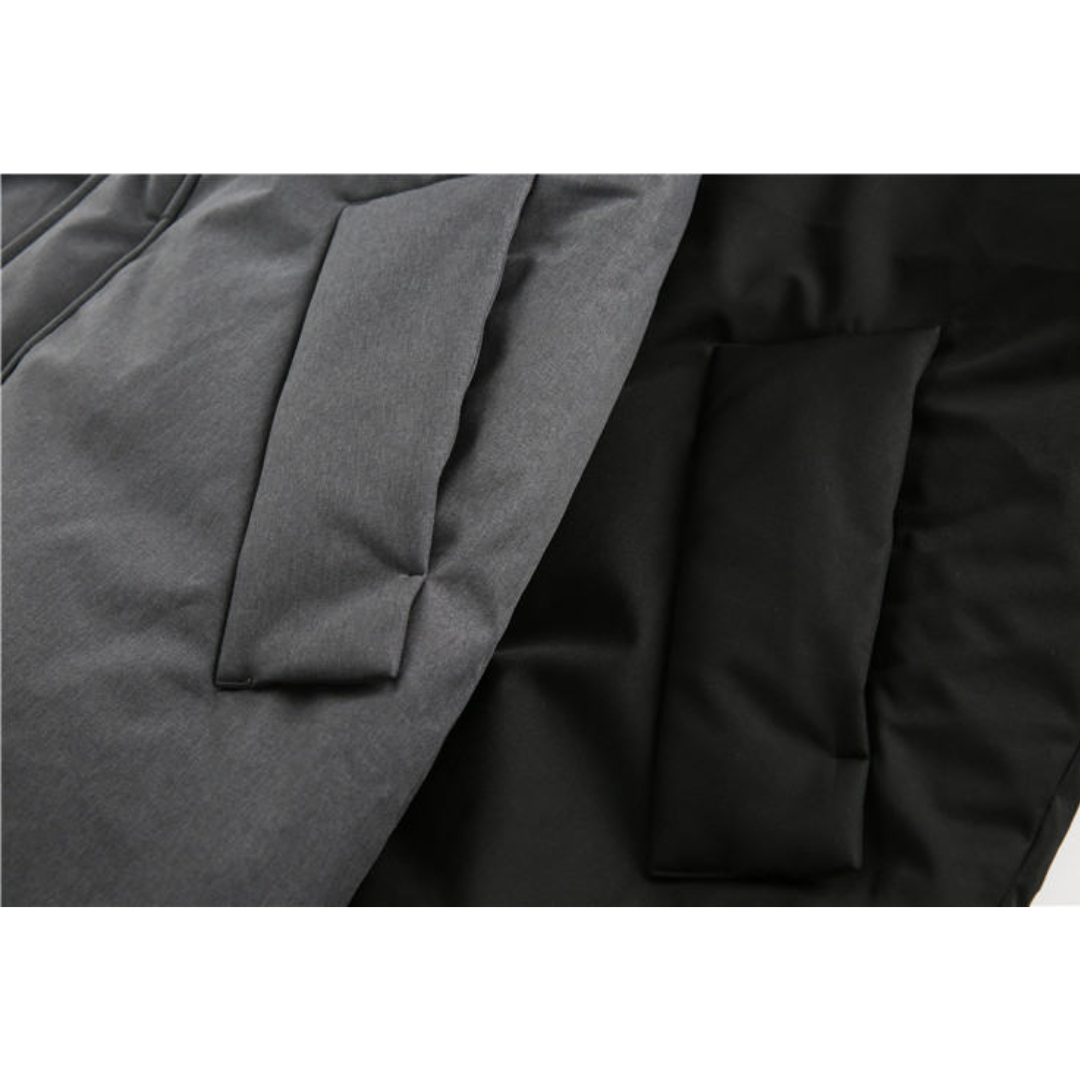 ホワイトダウン　レイヤースタンド　フードコート　N961