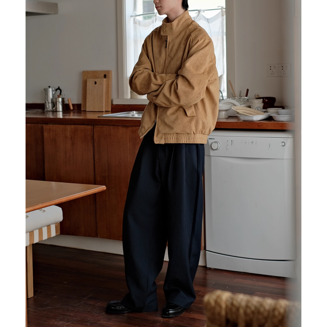 PEスエード スウィングトップ ジャケット N730