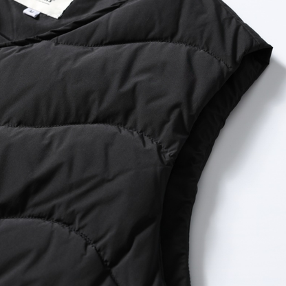 ウェーブステッチ　ダウンベスト　N1278