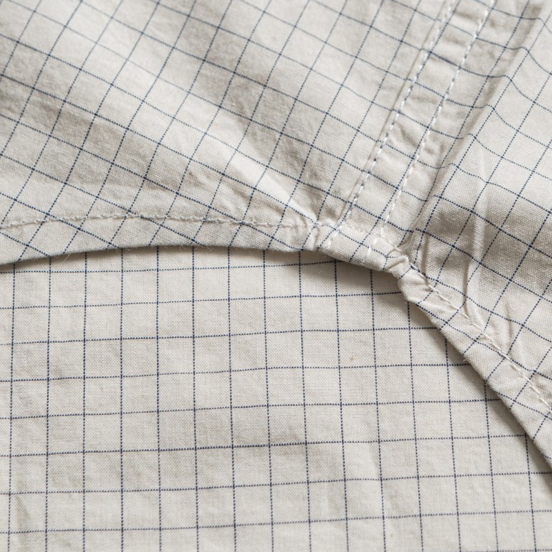 マイクロパターン　レギュラーシャツ　N1276