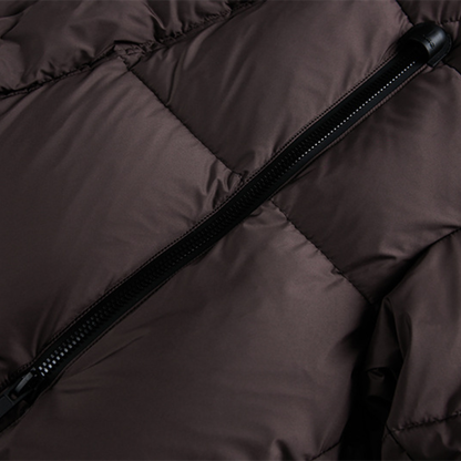 Faux layered wool polo collar knit N748